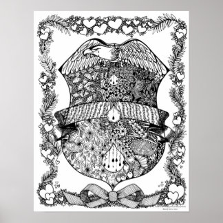 Färgning Poster "I tullhänseende"