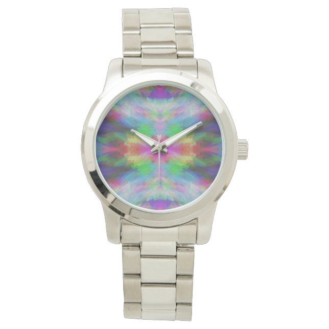Färgnyck Dye Stil Art Armbandsur (Framsida)