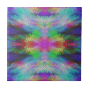 Färgnyck Dye Stil Art Kakelplatta