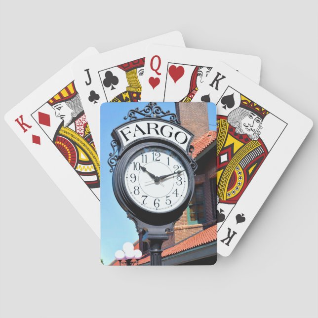 Fargo Clock Casinokort (Baksidan)