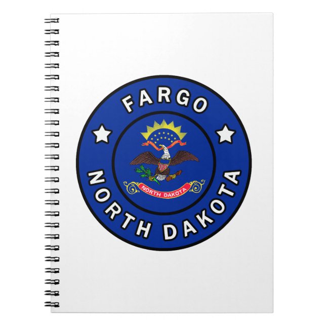 Fargo North Dakota Anteckningsbok (Framsidan)