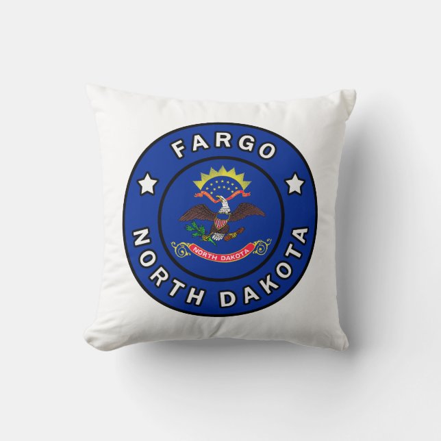 Fargo North Dakota Kudde (Framsida)