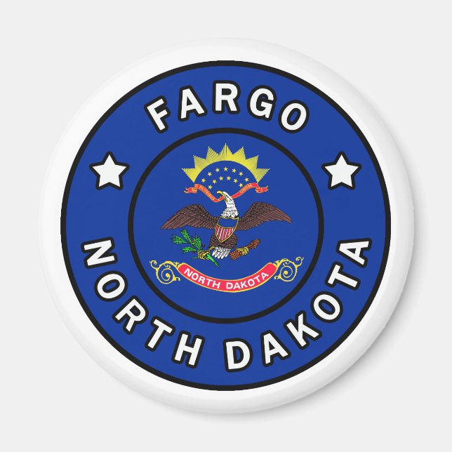 Fargo North Dakota Magnet (Framsidan)