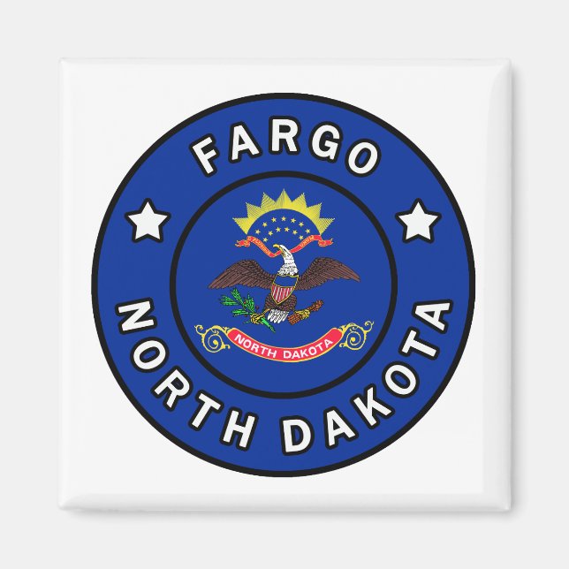Fargo North Dakota Magnet (Framsidan)