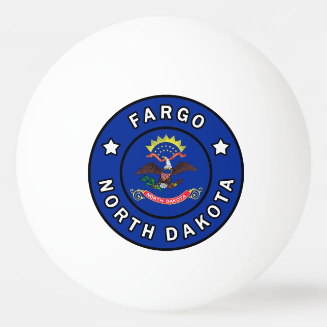 Fargo North Dakota Pingisboll (Framsidan)