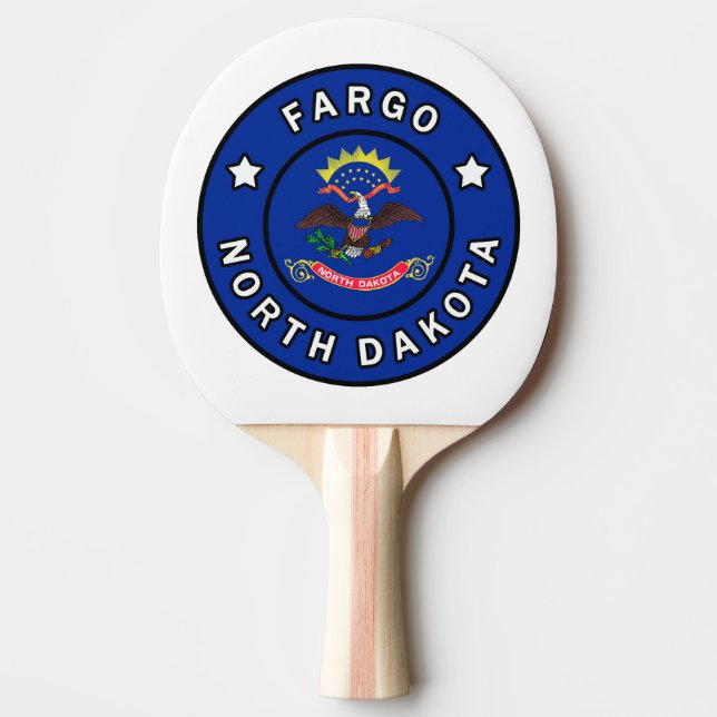 Fargo North Dakota Pingisracket (Framsidan)