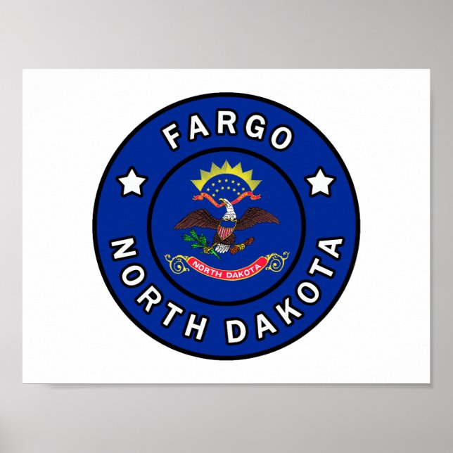 Fargo North Dakota Poster (Framsidan)