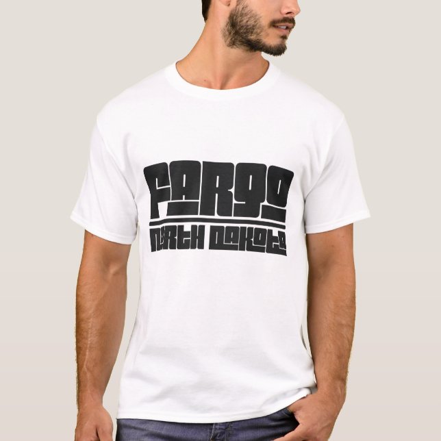 Fargo - North Dakota T Shirt (Framsida)