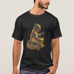 Färgödla Uppfödda bönor Realistic Lizards Rep. T Shirt