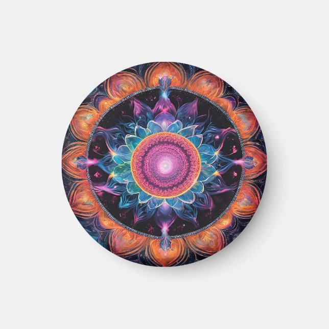 Färgområde Mandala Magnet (Framsidan)