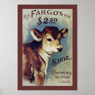 Fargos nya Vintage-etikett Poster