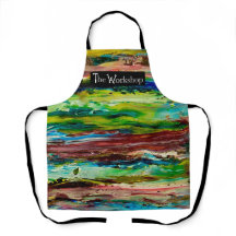 Färgpalett Art Studio Workshop Apron
