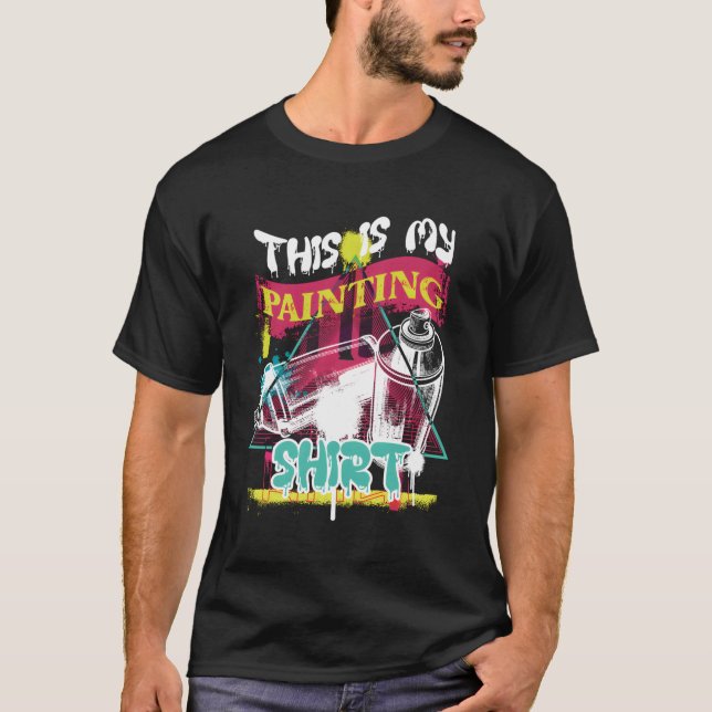 Färgpalett Det här är min målning T Shirt (Framsida)