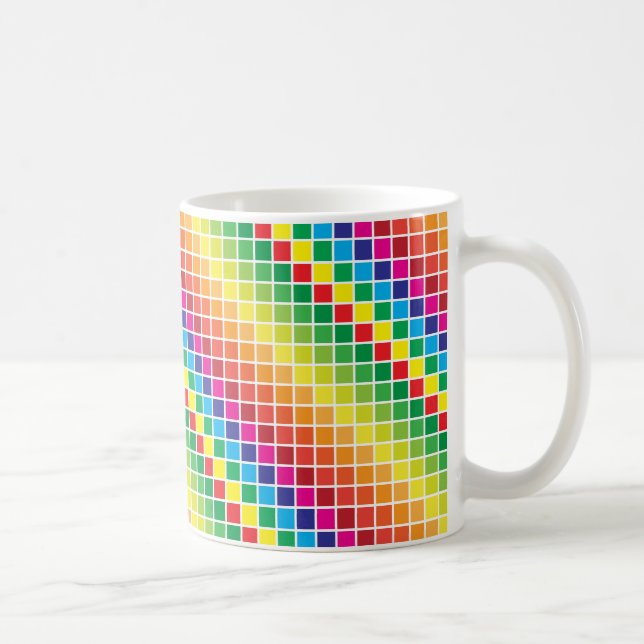 färgpalett regnbåge kaffemugg (Höger)
