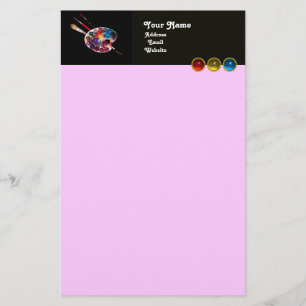 FÄRGPALETT ,rosa Brevpapper