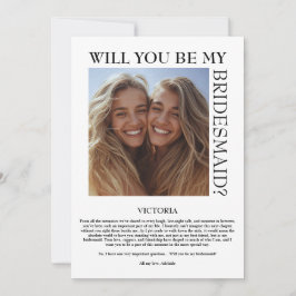 Färgpalett Will You Be My Bridesmaid Förslag Inbjudningar
