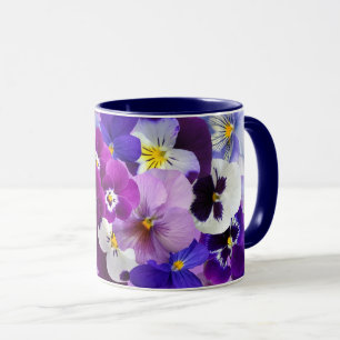 Färgpaneler, Söt Flowers, Mugg