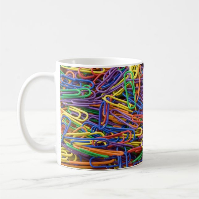 Färgpaperclips Mugg (Vänster)