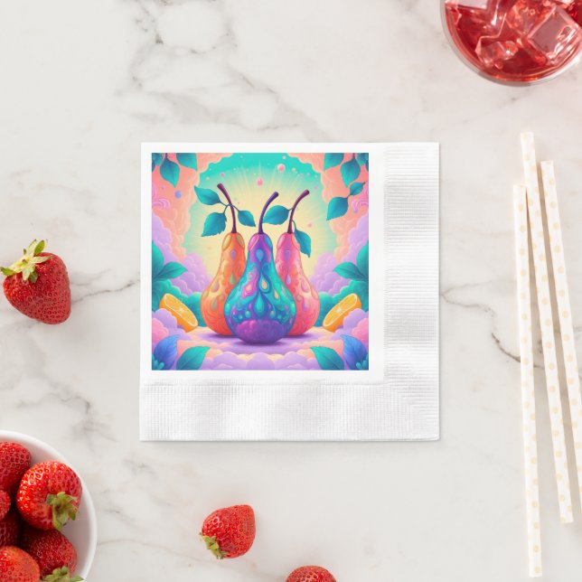Färgpäron Pappersservett (Insitu)