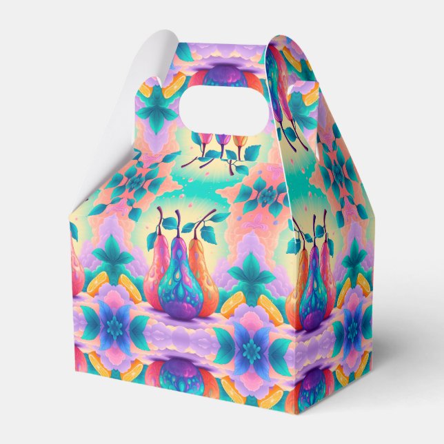 Färgpäron Presentaskar (Framsidan Sidan)