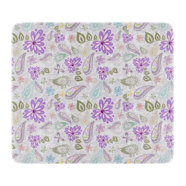Färgpastellpaisley mönster (Framsidan)
