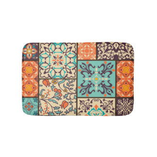 Färgpatchwork Tile: Islamic Majolica Motifs Badrumsmatta
