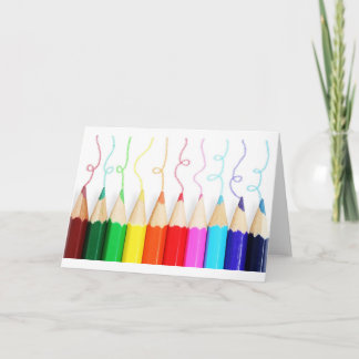Färgpenna Art Kort