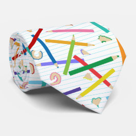 Färgpenna Mönster Slips