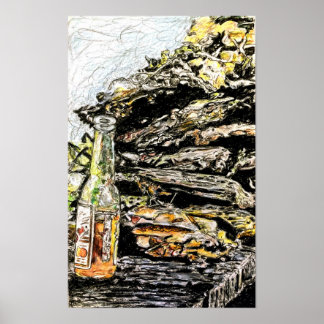 färgpennan "Hall Family Maj Roast" Poster