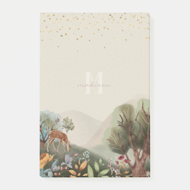 Färgpennan Låt Äventyr börja Post-it Block (Framsida)