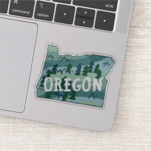 Färgpennan OREGON KARTA Klistermärken