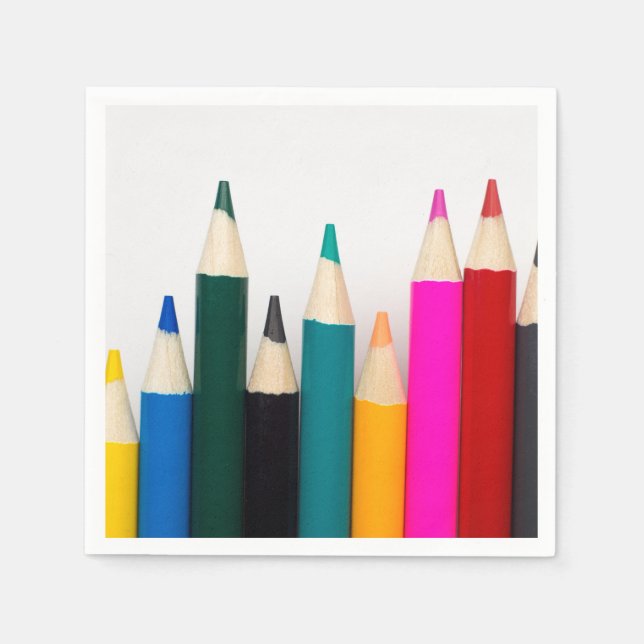 Färgpennor Pappersservett (Framsidan)