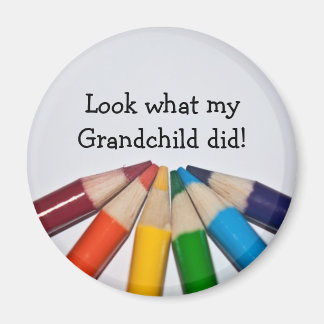 Färgpennor Visning för teckning Magnet