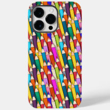 Färgpennorna Mönster