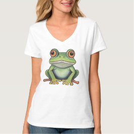 Färgpennusteckning Groda T Shirt