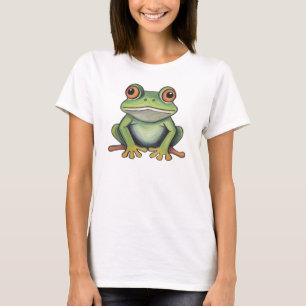 Färgpennusteckning Groda T Shirt