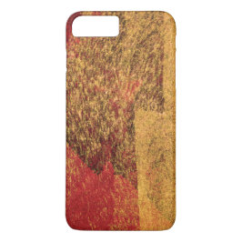 Färgpensel abstrakt med röd gult