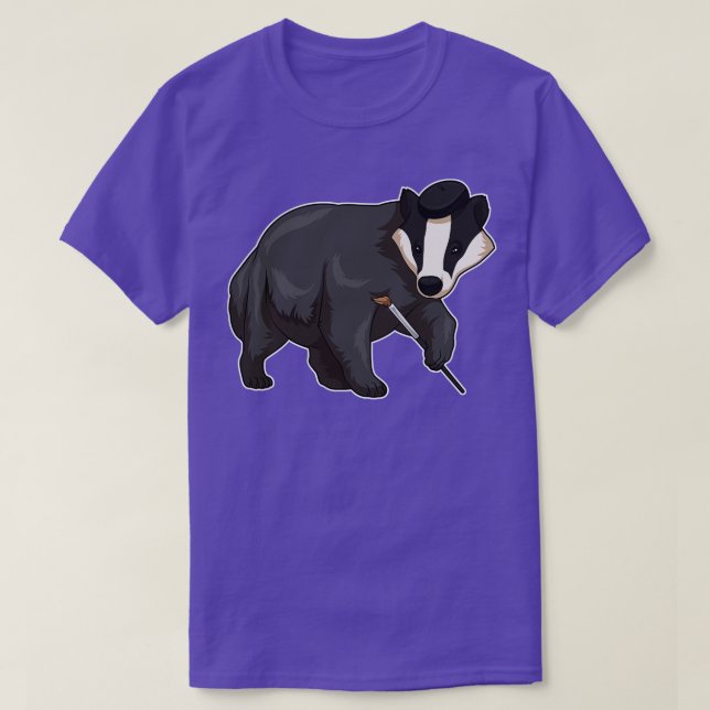 Färgpensel för honey badger t shirt (Design framsida)