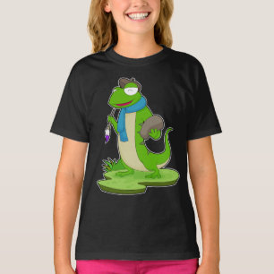 Färgpensel för ödlor t shirt