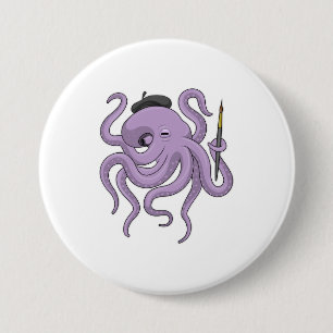 Färgpensel för otopus knapp