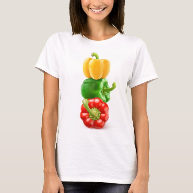 Färgpeppar T Shirt (Framsida)
