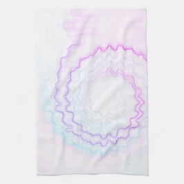 Färgpigment funky av färgämne kökshandduk