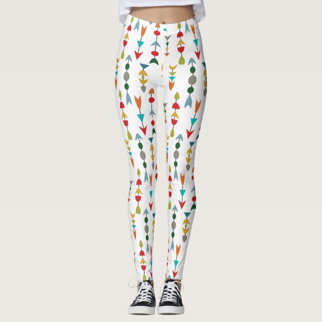 Färgpil Leggings (Framsida)