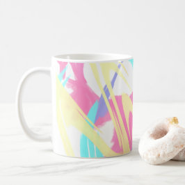 Färgplatta, Abstrakt Art Kaffemugg