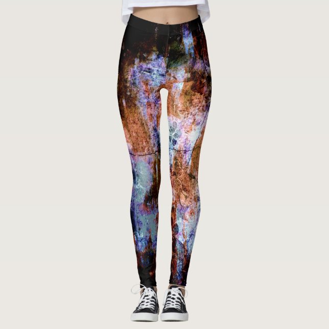 Färgplatta för körning leggings (Framsida)