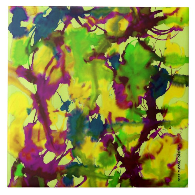 Färgplatta Kakelplatta (Framsidan)