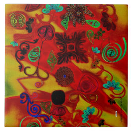 Färgplatta keramiska plattor kakelplatta