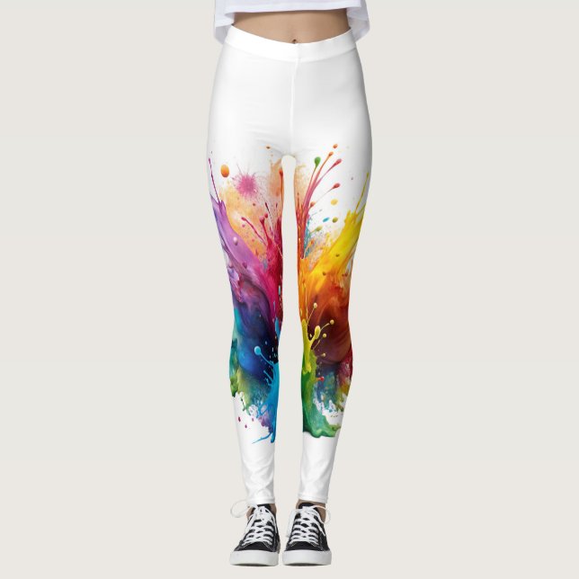 Färgplatta Leggings (Framsida)