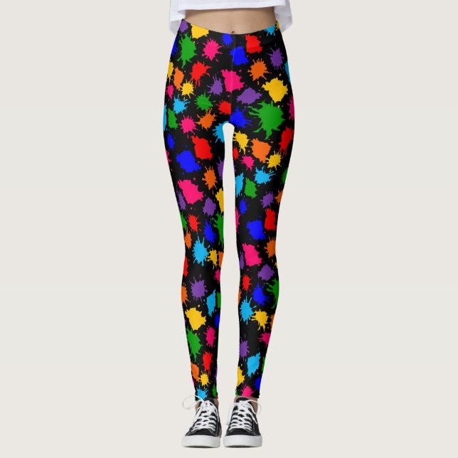 Färgplatta Leggings (Framsida)