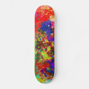Färgplatta Mini Skateboard Bräda 18,5 Cm